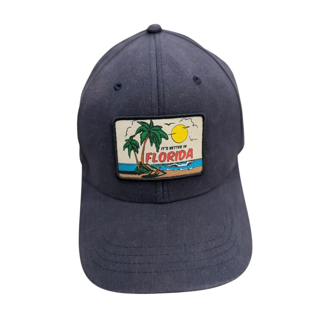Florida Embroidered Baseball Cap Its better in Florida Billabong beach patch hat